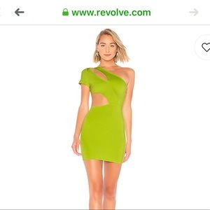 By the way revolve green cocktail dress